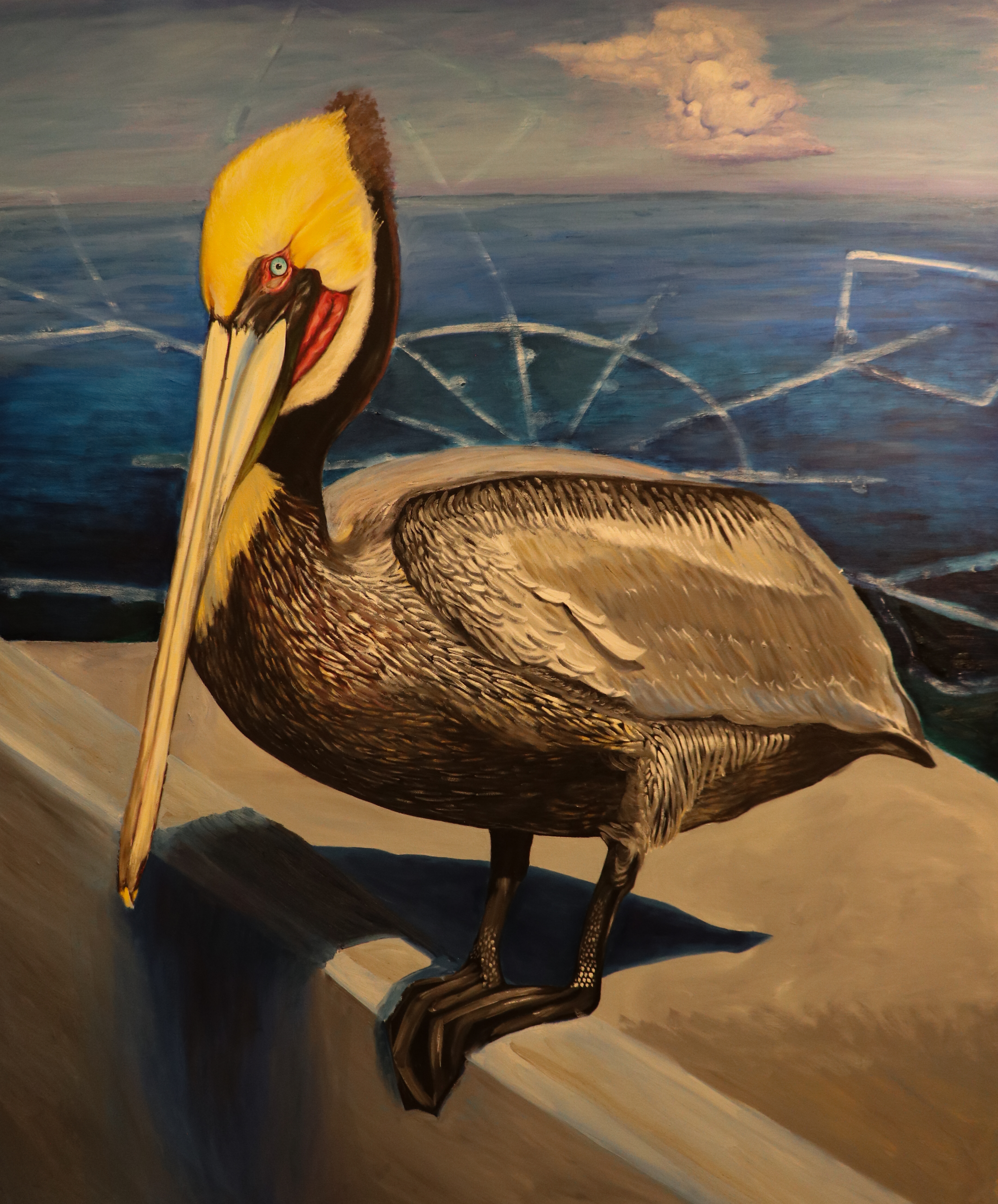 Alt Snowflake - oil on canvas - 60x72